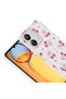 Xiaomi Redmi 13C Case with Floral and Bow Pattern, Camera Raised Butam Premium - 2