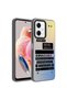 Xiaomi Redmi Note 12 4g Case Vibe Patterned Camera Raised Matte Anti-Fingerprint Silicone Omsy - 5
