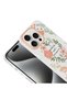 iPhone 15 Pro Max Case Floral and Bow Pattern with Camera Raised Premium - 3