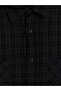 Lcw Xside Black Relax Fit Plaid Men's Shirt - 6