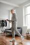 Men's Gray 3 Thread Hooded Fleece Tracksuit Set - 2