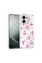 Oppo A6 Pro Case Flower and Bow Pattern Camera Raised Gzst Premium - 5