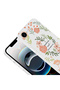 iPhone 17E Case Floral and Bow Pattern with Camera Raised Omsy Premium - 6