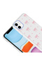 iPhone 11 Case Flower and Bow Pattern with Camera Raised Brsa Premium - 7