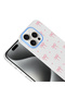 iPhone 14 Pro Max Case Floral and Bow Pattern with Camera Raised Brsa Premium - 6