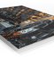 Black BMW SUV City Metal Wall Art - 2