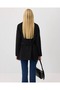 Baby Collar Short Jacket Black - 5
