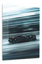 Black Performance Coupe Speed Metal Wall Art
