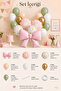Pink Bow Theme Balloon Chain Set Set32 - 2