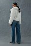 Ecru Fur Short Coat - 4