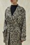 Leopard Front and Back Cloak Coat - 3