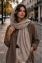 Women's Kraş Shawl Lightly Textured Shawl-Multi-Purpose Kraş Shawl Scarf Foulard Pareo -Bohemian Kraş Shawl - 3