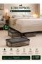 35 Lt Wheeled Lockable Storage Box Set of 3 – Horizontal Stackable Organizing Box for under the Bed