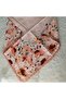 Handmade Patterned Yarn Embroidery with Ring Beads on the Edge, Yemeni, Scarf, with Embroidery on 4 Sides - 6