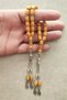 Rod-Shaped Zaza Prayer Beads / Special Design Product with Double Imami and Countersunk Holes - 2