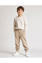 Unisex Sweatpants Beige 5-14 Years - 3