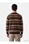 Crew Neck Christmas Themed Men's Knit Sweater (W6) - 3