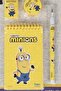 X Dekomus, Licensed 4-Piece Stationery Set: Notepad, Pen, Eraser, and Pencil Sharpener - 3