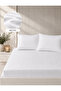 Striped Satin Double Bed Sheet Set |   160X200+30 cm |   Elastic, Soft Textured, Stylish and Comfortable