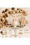 Birthday Decoration Set for Ages 1-9 |   Balloon Chain, Number Balloon, Happy Birthday and Star Foil Balloon Set Birthday Party Decoration Set Ornament