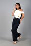 Women's Scuba Crepe Lycra Palazzo Trousers - 2