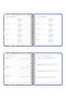 2026-2027 18X20 Spiral Bound Square Weekly Academic Planner - Pink Leopard - 8