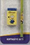 X Dekomus, Licensed 3-Piece Stationery Set: Pencil, Eraser, and Pencil Sharpener - 4