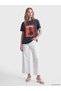 Rmz Gi̇yi̇m Farkiyla Istanbul Printed 100% Cotton Women's T-Shirt - 2