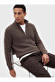 Esvab • Modern & Distinctive Stand Collar Men's Knitwear Sweater