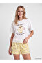Esvab • Modern & Distinctive Chick Print Women's Shorts Pajama Set