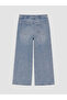 Esvab • Modern & Distinctive Stoned Wide-Legged Girls' Jean Pants - 3