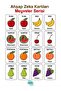 Cute Farm Animals Matching Cards 16 Pieces Memory Intelligence Game Preschool Educational Cards