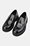 Men's Black Genuine Natural Leather Eva Sole Loafer Shoes, Size 39-45 - 2