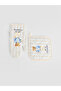 Esvab • Modern & Distinctive Cute Teddy Bear Embroidered Oven Mitt and Holder