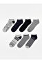Esvab • Modern & Distinctive Embroidered Men's Bootie Socks 7-Pack