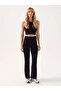 Motion Soft Textured Crop Top Black - 5