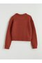 Esvab • Modern & Distinctive Zero Roba Collar Hair Weave Embroidered Girls' Knitwear Sweater - 3