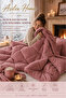 Single Welsoft Quilt, Double-Sided Soft Textured Silicone Filled Warm Winter Quilt - 2