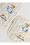Esvab • Modern & Distinctive Cute Teddy Bear Embroidered Oven Mitt and Holder - 2