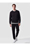 Esvab • Modern & Distinctive Zero Roba Collar Embroidered Men's Thick Sweatshirt - 2