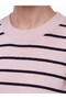 Timeless Clothing & Timeless Choices Zero Roba Collar Striped Women's Knitwear Sweater - 3