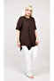 Mügerella Large Size Asymmetrical Stylish Comfortable and Flexible Tunic - 5
