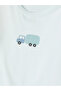 Esvab • Modern & Distinctive Short Sleeve Printed Baby Boy Bodysuit - 3