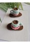 Special Amigurumi Coffee Cup Hairless Doll Clip for Mothers' Babies Who Can'T Live Without Coffee, Hand-Knitted Coffee Cup Figured Hairless Doll Clip - 4