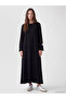 Esvab • Modern & Distinctive Zero Roba Collar A-Line Dress