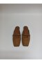 Square Patterned Ballerina Slippers with Trocles - 4
