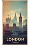 London Big Ben Retro Travel Themed Decorative Suitcase and Laptop Sticker / Label (17X10 cm) - 2