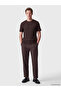 Ribbed Crew Neck Standard Fit Men's T-Shirt - 2