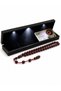 Cevher Faturan Signed Clasp Amber Prayer Beads 10 mm – Certified Systematic Set with Lighted Box Premium