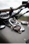(3 Pieces) Metal Motorcycle Design Ignition Keychain - Durable Stainless Steel Ring with Realistic Engine Detail, a Stylish and High-Quality Gift Accessory for Motor Enthusiasts and Riders